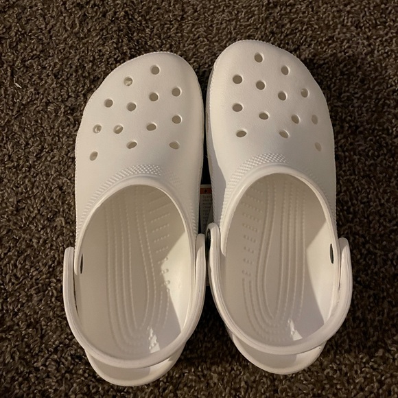 White CROCS - Picture 1 of 2
